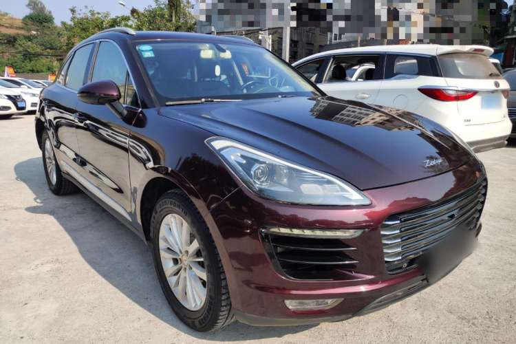 Used Zotye SR9 2017 2.0T Automatic Ultimate Edition Front Right 45 Deg