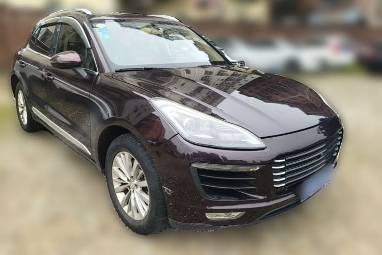 Used Zotye SR9 2017 2.0T Automatic Ultimate Light Edition Front Right 45 Deg