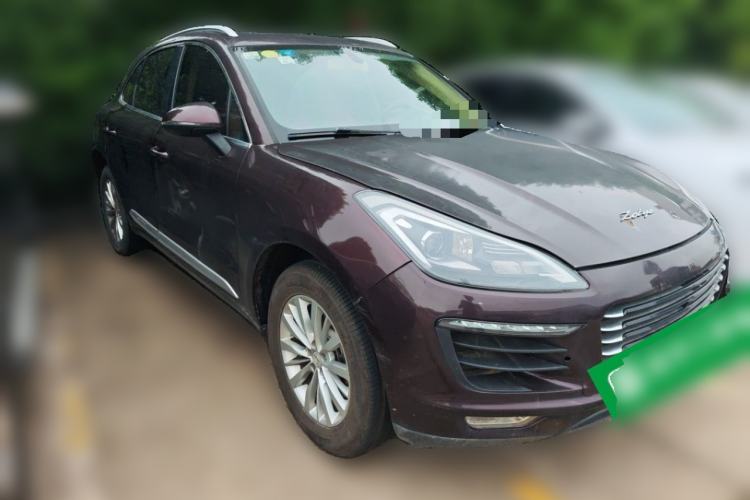 Used Zotye SR9 2017 2.0T Automatic Ultimate Light Edition Front Right 45 Deg