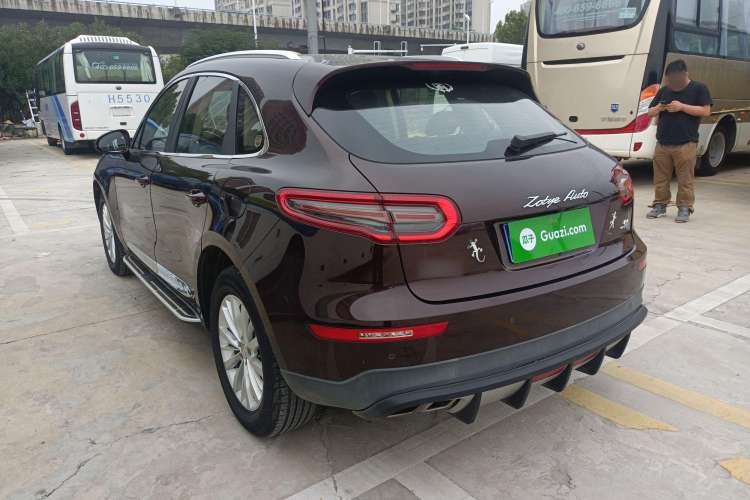 Used Zotye SR9 2017 2.0T Automatic Ultimate Edition Rear Left 45 Deg