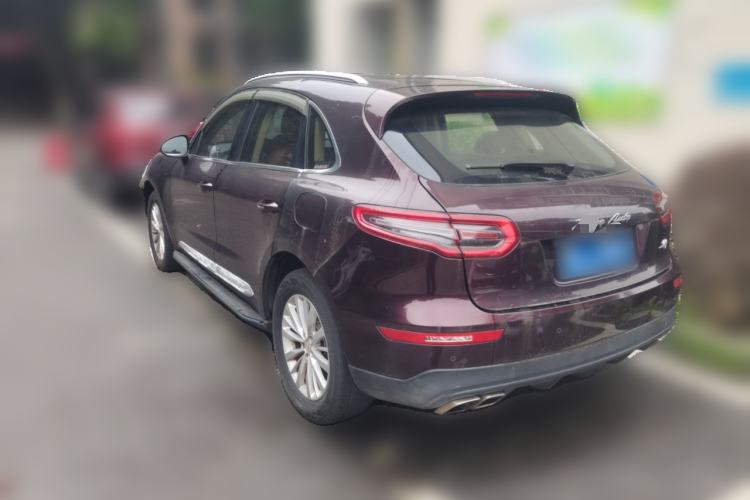 Used Zotye SR9 2017 2.0T Manual "Ultimate Heart" Edition Rear Left 45 Deg