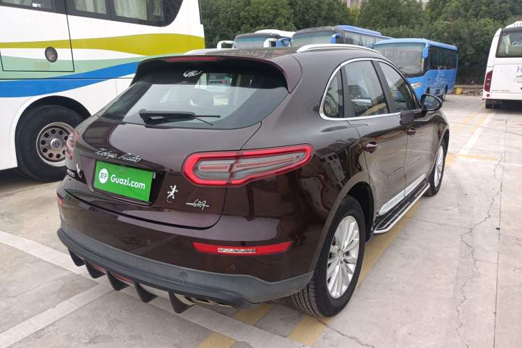 Used Zotye SR9 2017 2.0T Automatic Ultimate Edition Rear Right 45 Deg