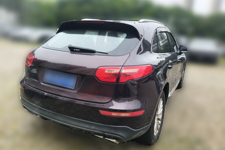 Used Zotye SR9 2017 2.0T Automatic Ultimate Light Edition Rear Right 45 Deg