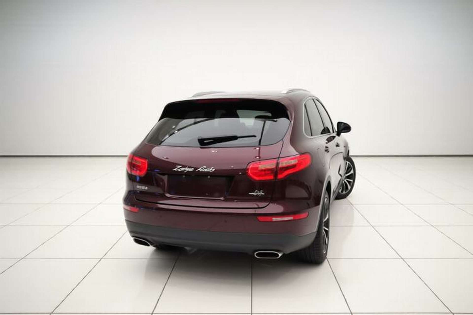 Used Zotye SR9 2017 2.0T Automatic Ultimate Light Edition Rear