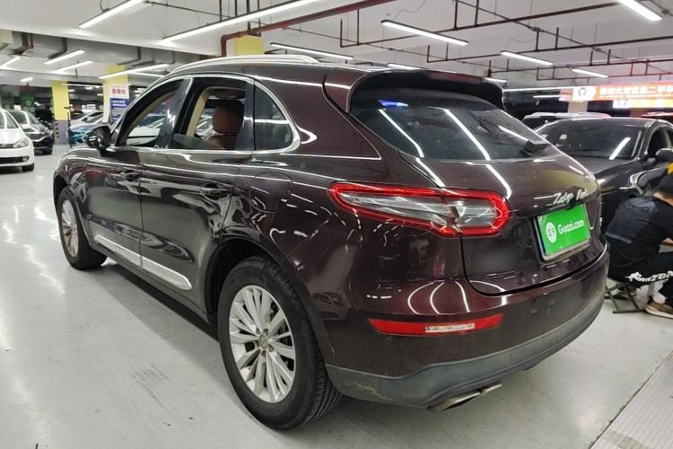 Used Zotye SR9 2017 2.0T Manual "Ultimate Heart" Edition Rear Left 45 Deg