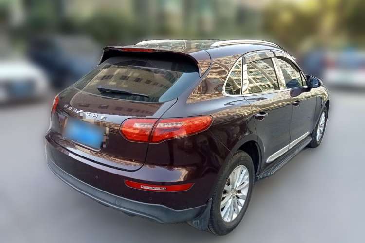 Used Zotye SR9 2017 2.0T Automatic Ultimate Road Edition Rear Right 45 Deg