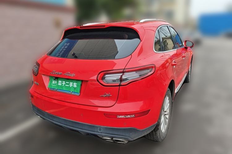 Used Zotye SR9 2017 2.0T Manual "Ultimate Heart" Edition Rear Right 45 Deg