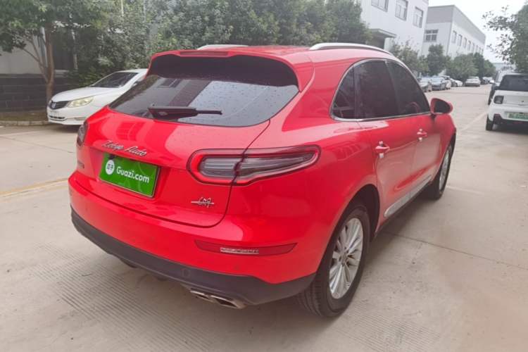 Used Zotye SR9 2017 2.0T Manual "Ultimate Heart" Edition Rear Right 45 Deg