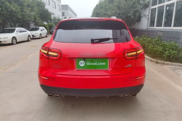 Used Zotye SR9 2017 2.0T Manual "Ultimate Heart" Edition Rear