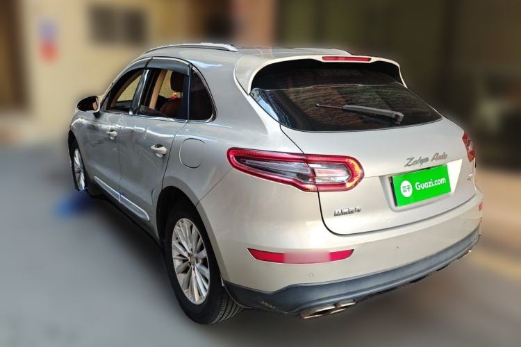 Used Zotye SR9 2017 2.0T Automatic Ultimate Edition Rear Left 45 Deg