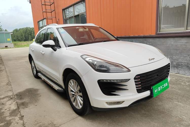 Used Zotye SR9 2017 2.0T Automatic Ultimate Edition Front Right 45 Deg