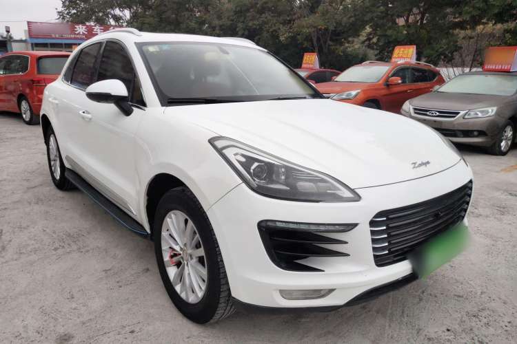 Used Zotye SR9 2017 2.0T Automatic Ultimate Edition Front Right 45 Deg