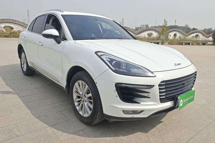 Used Zotye SR9 2017 2.0T Automatic Ultimate Edition Front Right 45 Deg