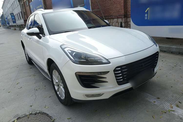 Used Zotye SR9 2017 2.0T Automatic Ultimate Edition Front Right 45 Deg