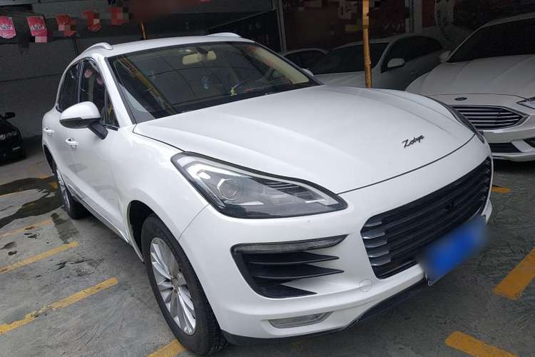 Used Zotye SR9 2017 2.0T Automatic Ultimate Road Edition Front Right 45 Deg