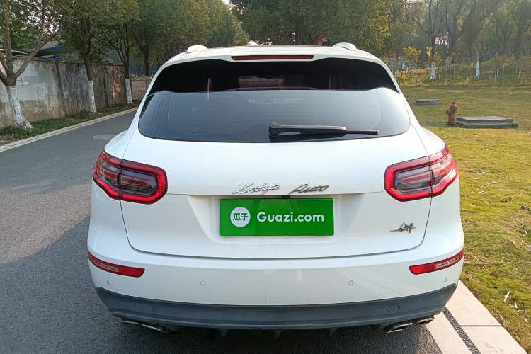 Used Zotye SR9 2017 2.0T Automatic Ultimate Dream Edition Rear