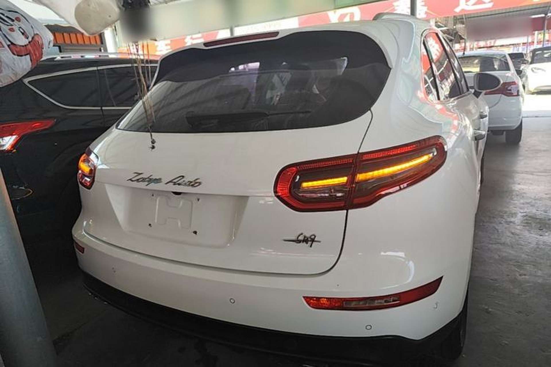 Used Zotye SR9 2017 2.0T Automatic Ultimate Dream Edition Rear