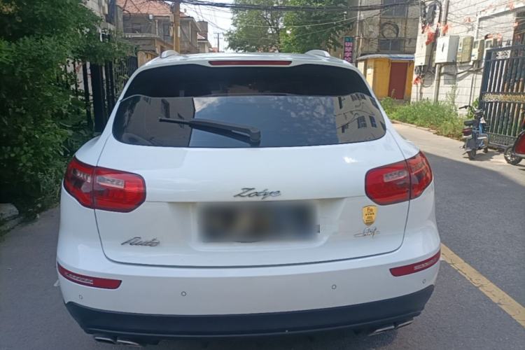 Used Zotye SR9 2017 2.0T Automatic Ultimate Light Edition Rear