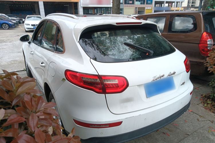 Used Zotye SR9 2017 2.0T Manual "Ultimate Light" Edition Rear Left 45 Deg