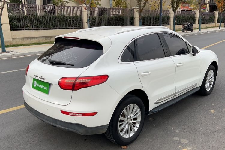 Used Zotye SR9 2017 2.0T Manual "Ultimate Road" Edition Rear Right 45 Deg