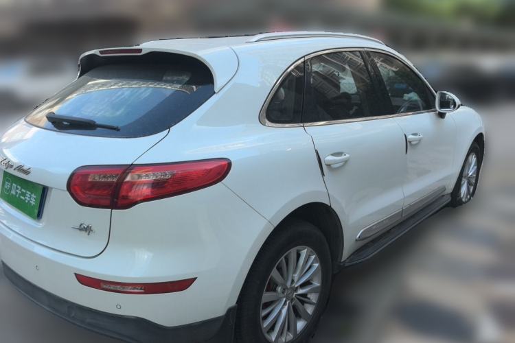 Used Zotye SR9 2017 2.0T Automatic Ultimate Road Edition Rear Right 45 Deg