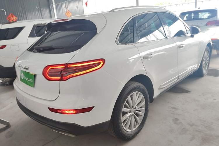 Used Zotye SR9 2017 2.0T Automatic Ultimate Edition Rear Right 45 Deg