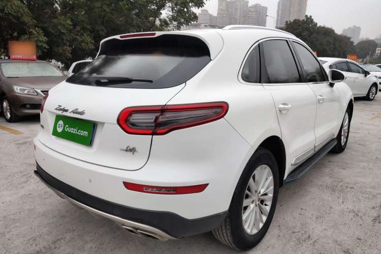 Used Zotye SR9 2017 2.0T Automatic Ultimate Edition Rear Right 45 Deg