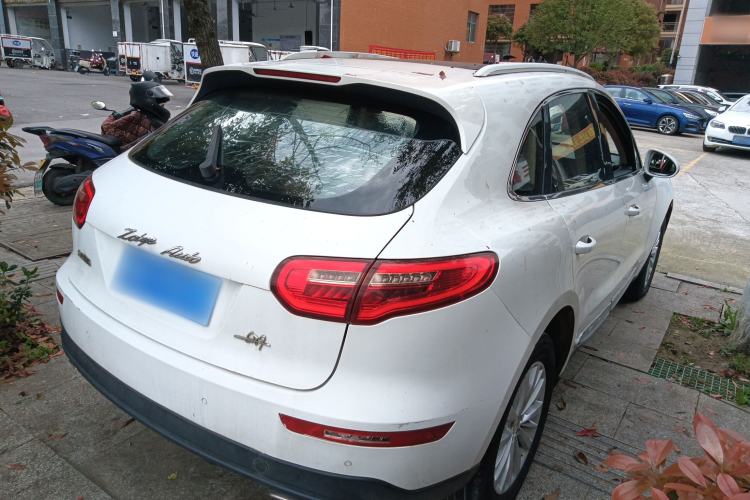 Used Zotye SR9 2017 2.0T Manual "Ultimate Light" Edition Rear Right 45 Deg