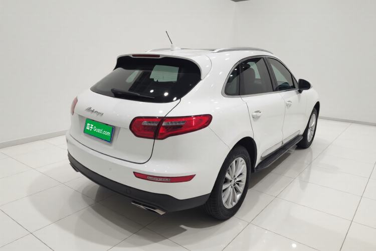 Used Zotye SR9 2017 2.0T Manual "Ultimate Light" Edition Rear Right 45 Deg