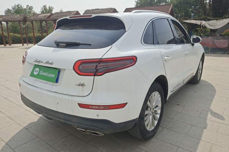 Used Zotye SR9 2017 2.0T Automatic Ultimate Edition Rear Right 45 Deg