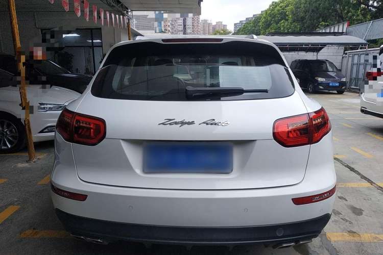 Used Zotye SR9 2017 2.0T Automatic Ultimate Road Edition Rear