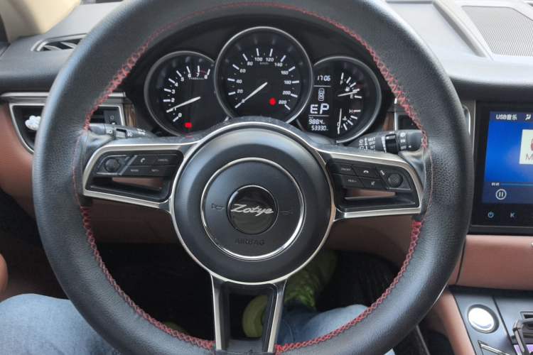 Used Zotye SR9 2017 2.0T Automatic Ultimate Road Edition Steering Wheel