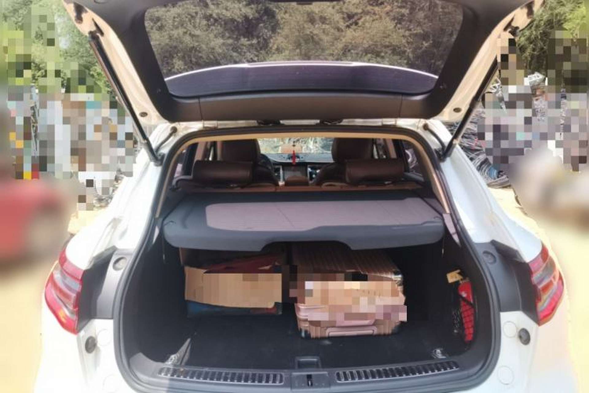 Used Zotye SR9 2017 2.0T Automatic Ultimate Edition Trunk