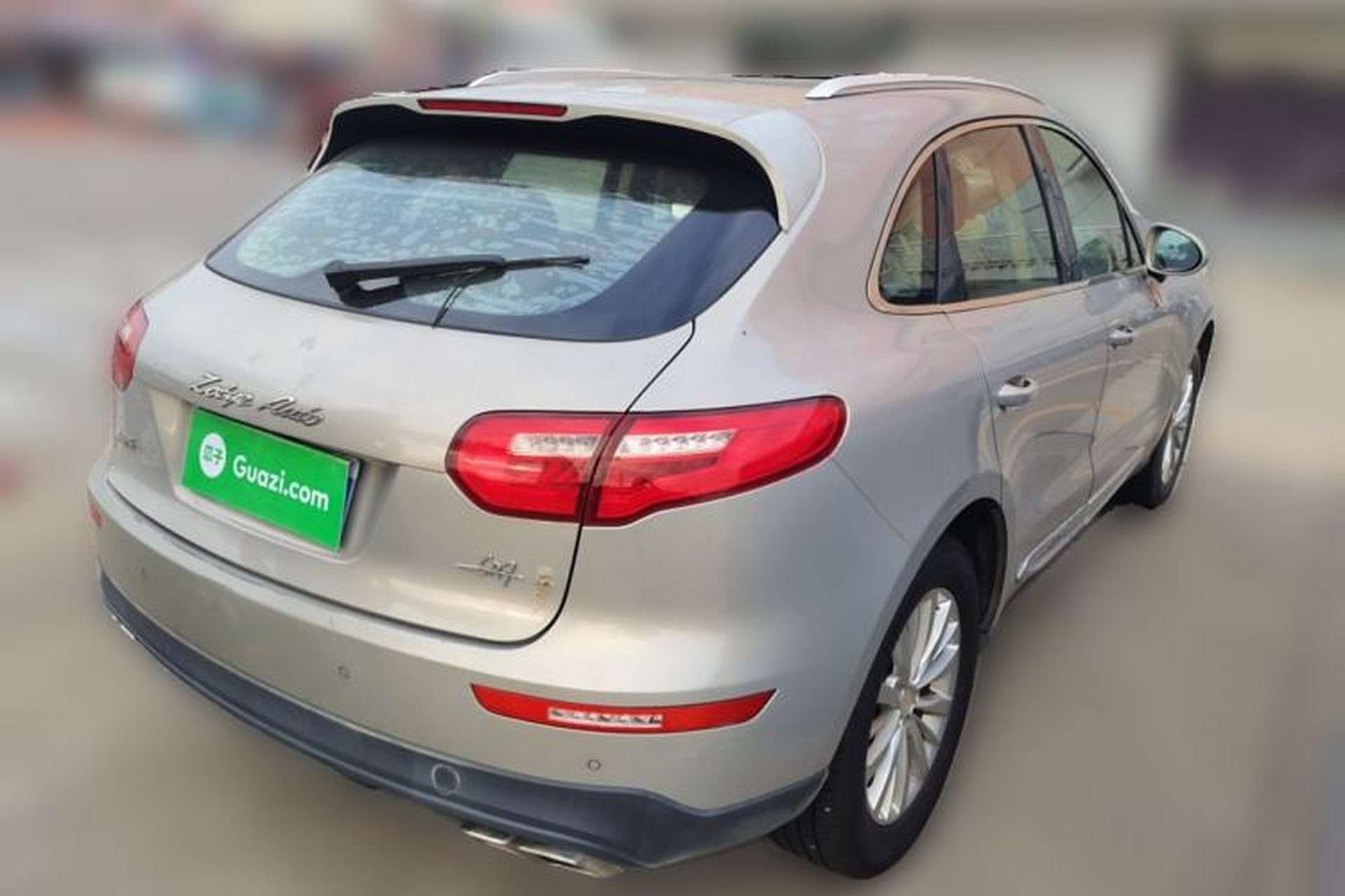 Used Zotye SR9 2017 2.0T Manual "Ultimate Light" Edition Rear Right 45 Deg