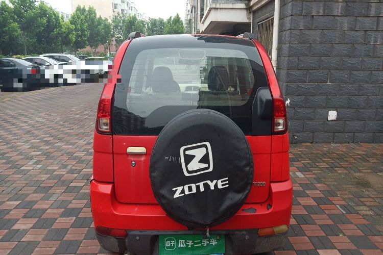 Used Zotye T200 2013 1.3L MT Urban Model Rear