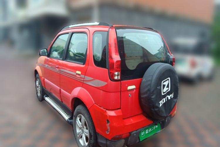 Used Zotye T200 2013 1.3L MT Urban Model Rear Left 45 Deg