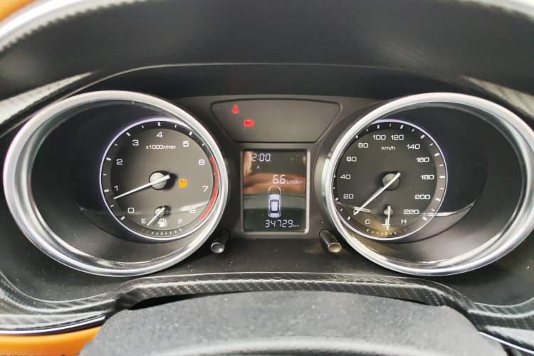 Used Zotye T300 2017 1.5L Manual Luxury Model Instrument Cluster