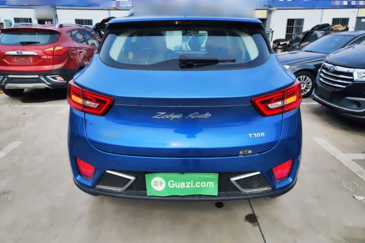 Used Zotye T300 2017 1.5L Manual Luxury Model Rear