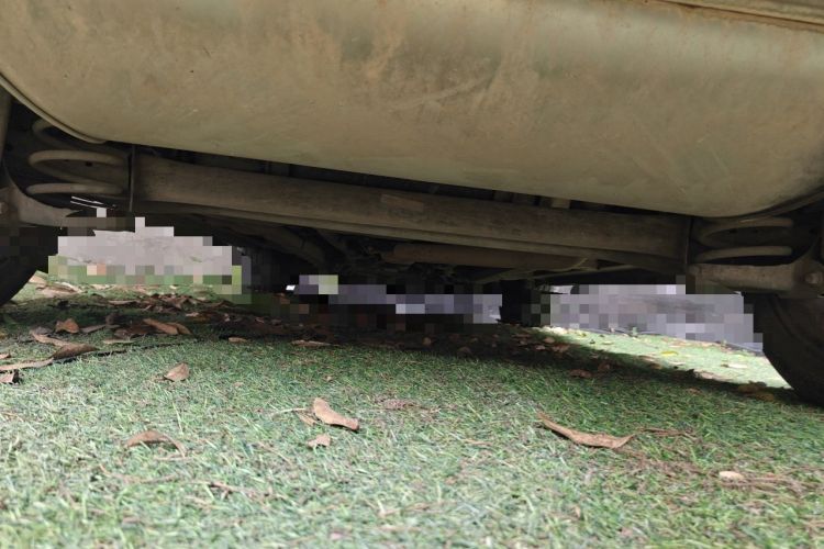 Used Zotye T300 2017 1.5T CVT Luxury Model Chassis Rear