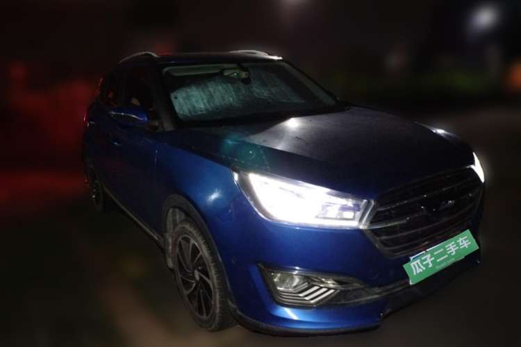 Used Zotye T300 2017 1.5T CVT Luxury Model Front Right 45 Deg