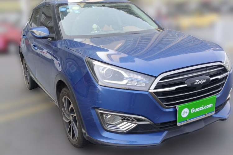 Used Zotye T300 2017 1.5T CVT Luxury Model Front Right 45 Deg