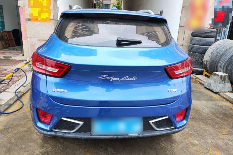Used Zotye T300 2017 1.5T CVT Luxury Model Rear