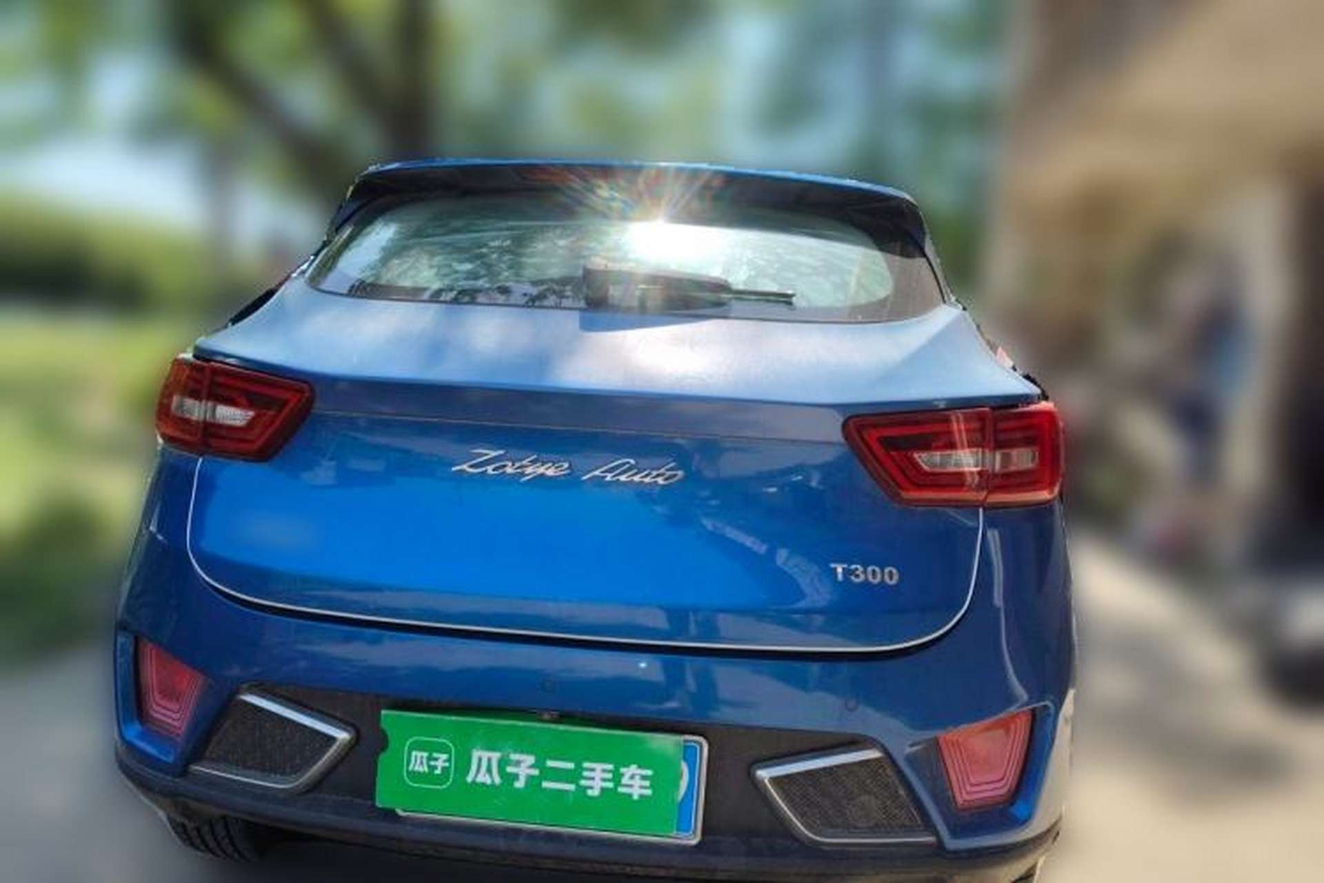Used Zotye T300 2017 1.5L Manual Luxury Model Rear
