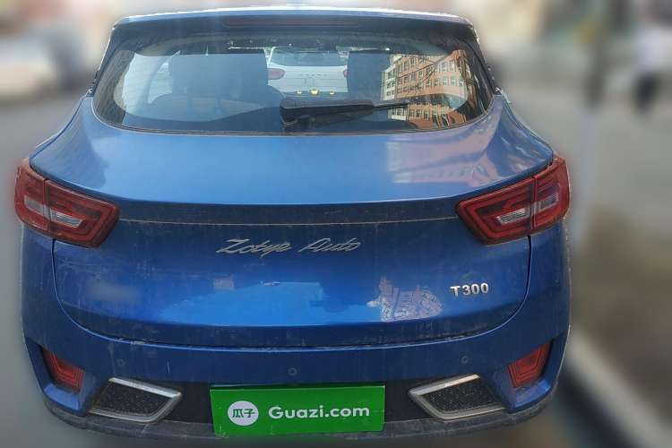 Used Zotye T300 2017 1.5L Manual Luxury Model Rear