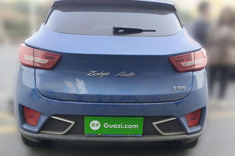 Used Zotye T300 2017 1.5T CVT Luxury Model Rear