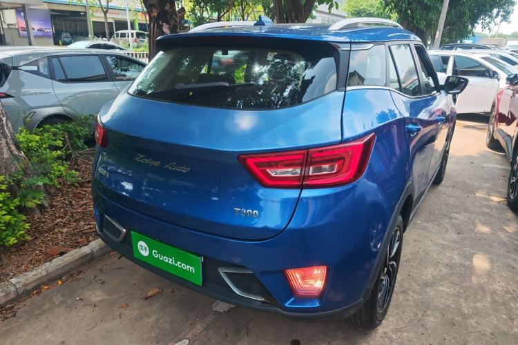 Used Zotye T300 2017 1.5T CVT Luxury Model Rear Right 45 Deg