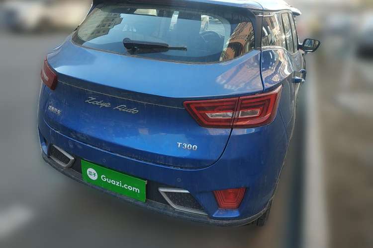 Used Zotye T300 2017 1.5L Manual Luxury Model Rear Right 45 Deg