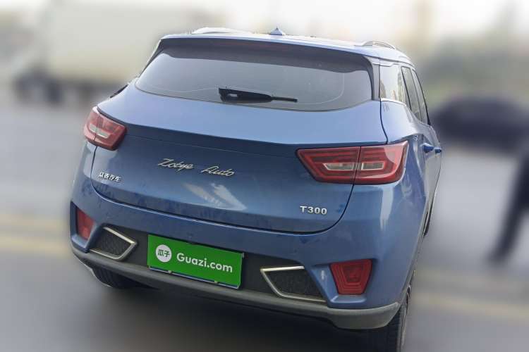 Used Zotye T300 2017 1.5T CVT Luxury Model Rear Right 45 Deg