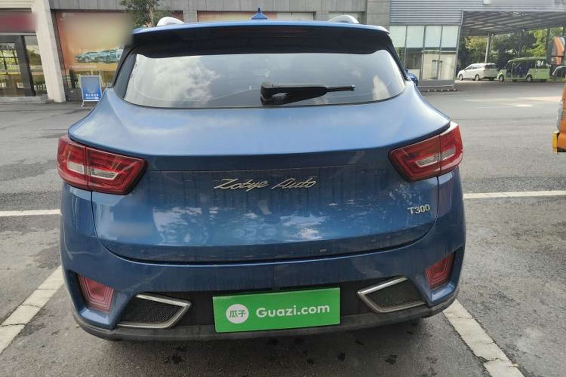 Used Zotye T300 2017 1.5L Manual Luxury Model Rear