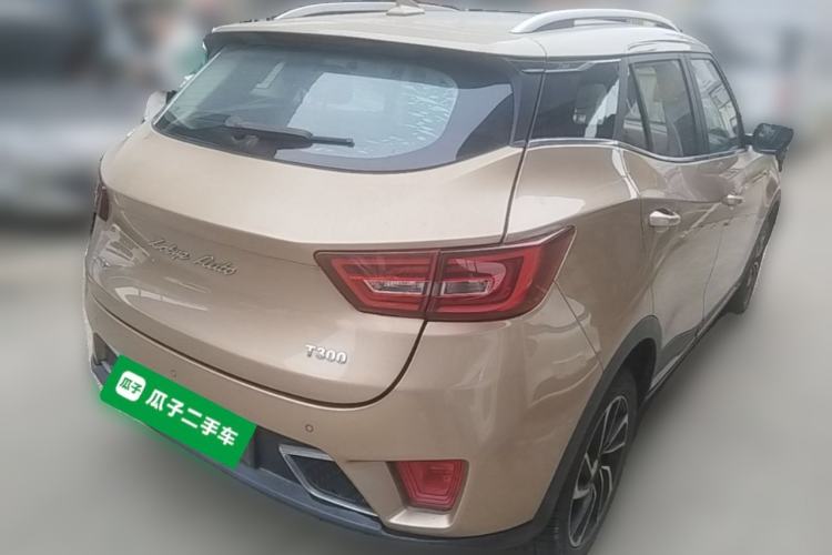 Used Zotye T300 2017 1.5L Manual Luxury Model Rear Right 45 Deg